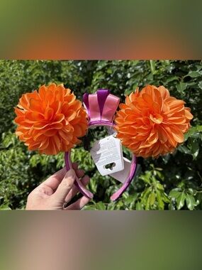 2026 Disney Parks Epcot World Showcase Mexico Floral Minnie Mouse Ears Headband